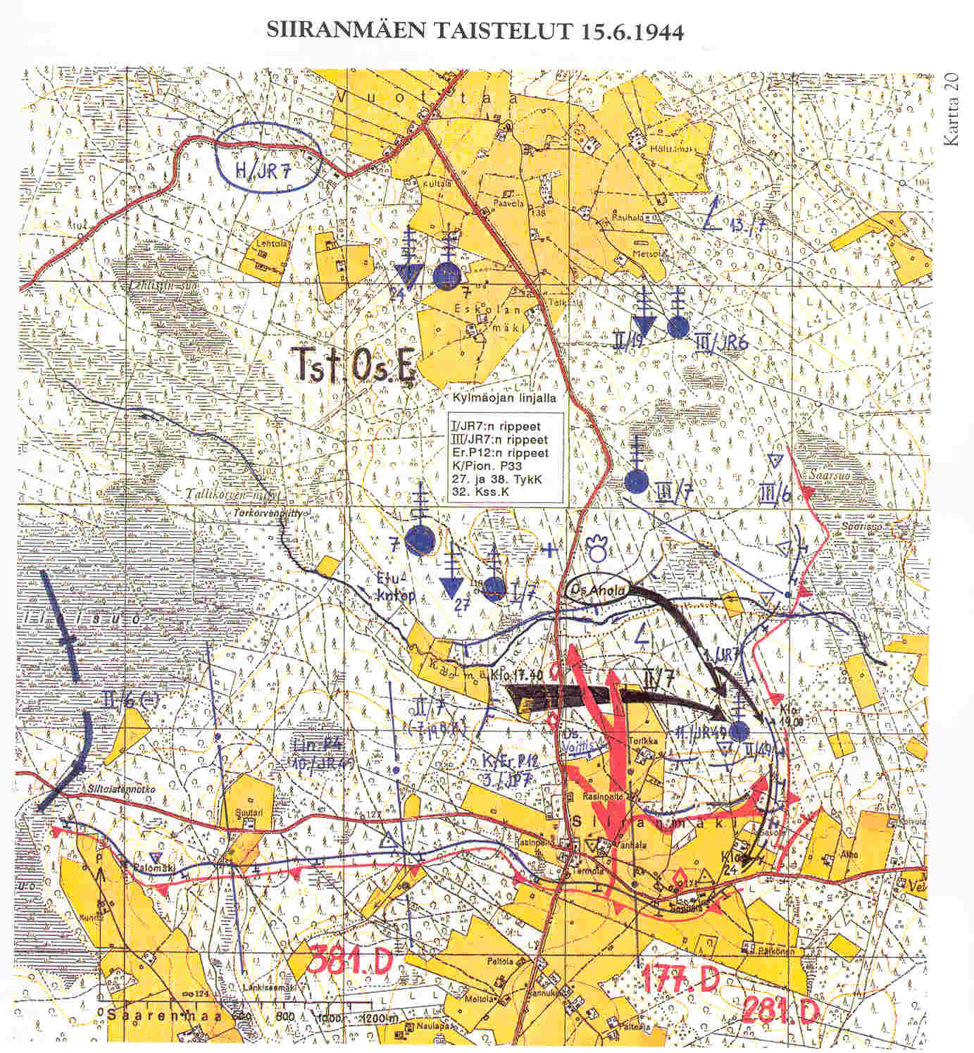 Siiranmäen taistelu 20.6.1944